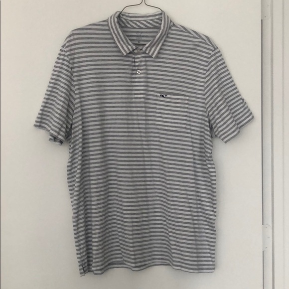 Vineyard Vines SS Stripe Pima Cotton Polo - Picture 1 of 4
